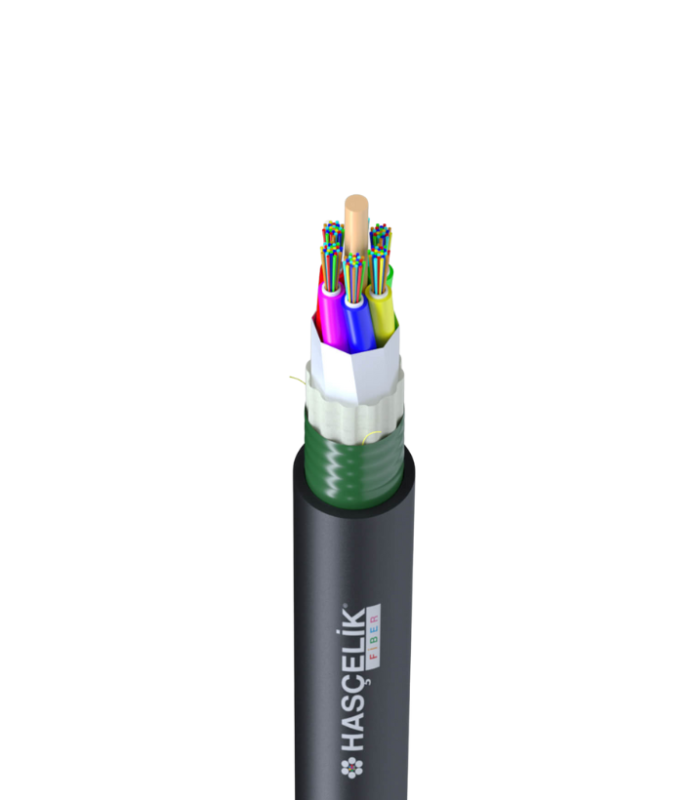 Çok Tüplü Zırhlı Harici Fiber Optik Kablo