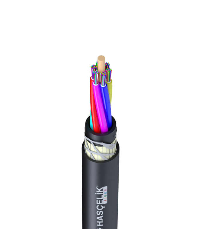 Çok Tüplü Çift Kılıflı Zırhsız Harici Fiber Optik Kablo